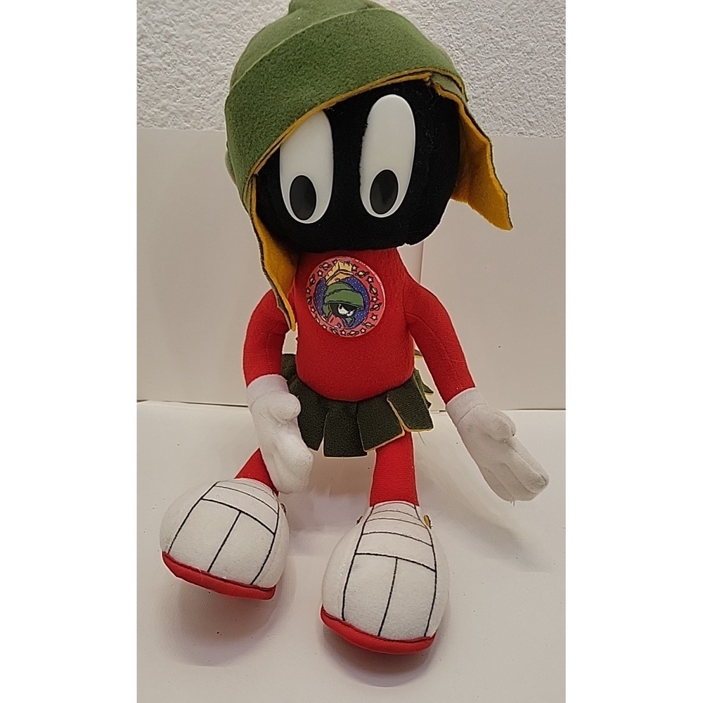 Vintage 1993 Marvin the Martian Plush Warner Bros Mighty Star Looney Tunes